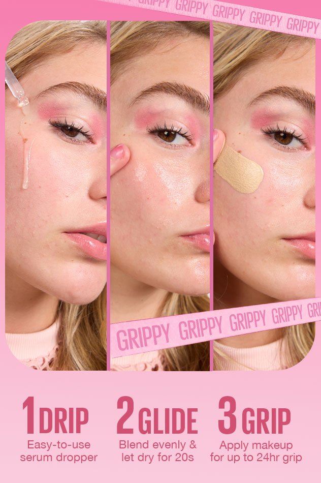 GRIPPY SERUM™ UP TO 24HR HYDRATING GRIP PRIMER