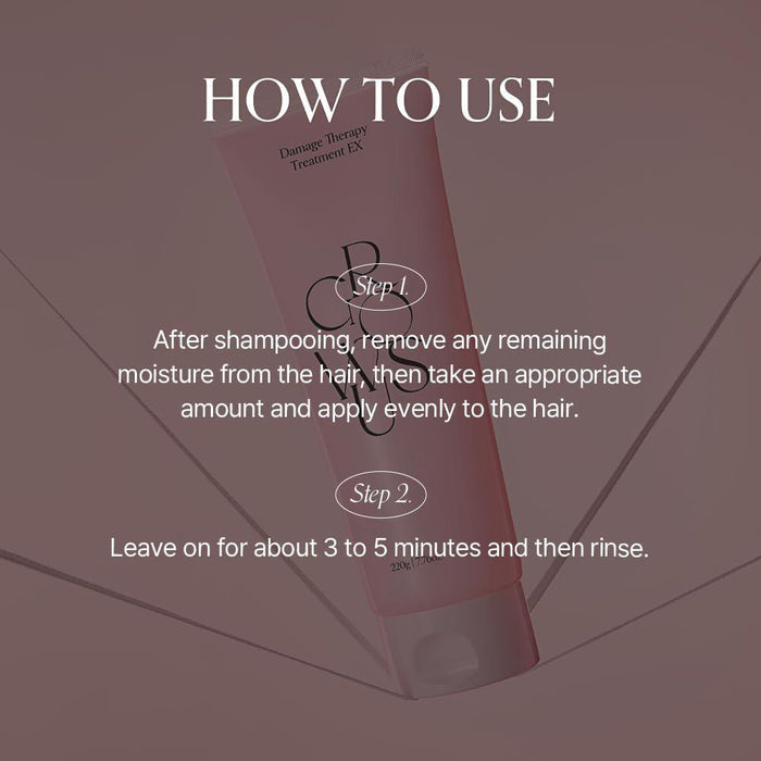 Growus Damage Therapy Hair Cream Treatment EX 220 mL