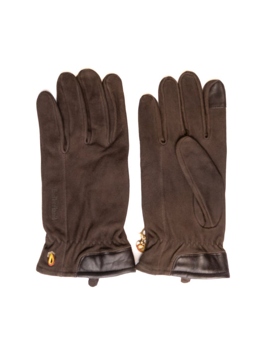 TIMBERLAND guanti lana marroni TB0A65ST NUBUK-BROWN