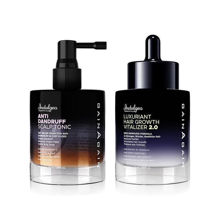 Hair Growth Combo - Anti Dandruff Scalp Tonic + Hair Vitalizer 2.0