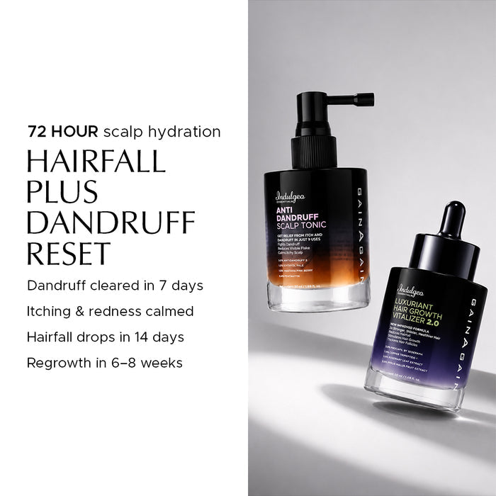Hair Growth Combo - Anti Dandruff Scalp Tonic + Hair Vitalizer 2.0
