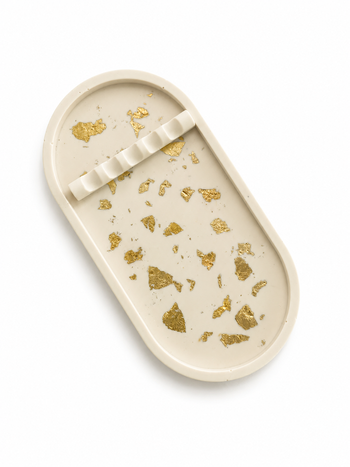 Light Beige Gold Flake w/ Tool Rest