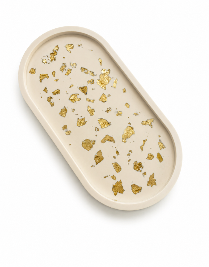 Light Beige Gold Flake - NO TOOL REST
