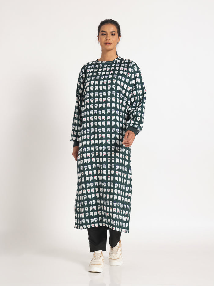 Happy Tooth Surgical Gown Green (Unisex)
