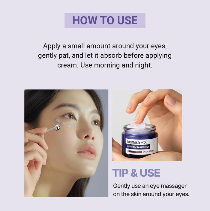Heimish RX Retinol Bakuchiol Eye Cream 30 mL