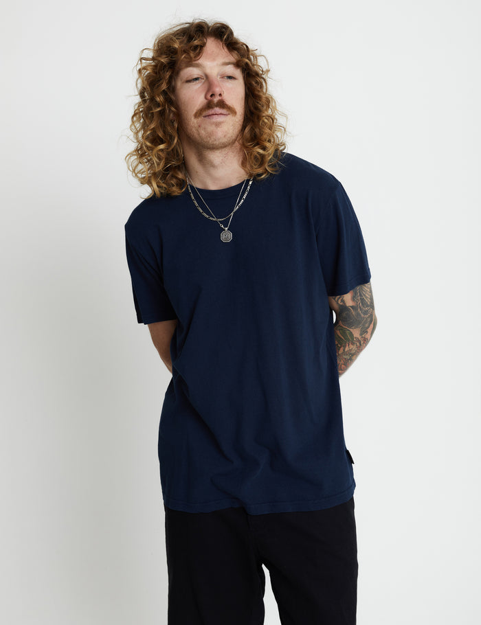 Hemp Tee - Navy