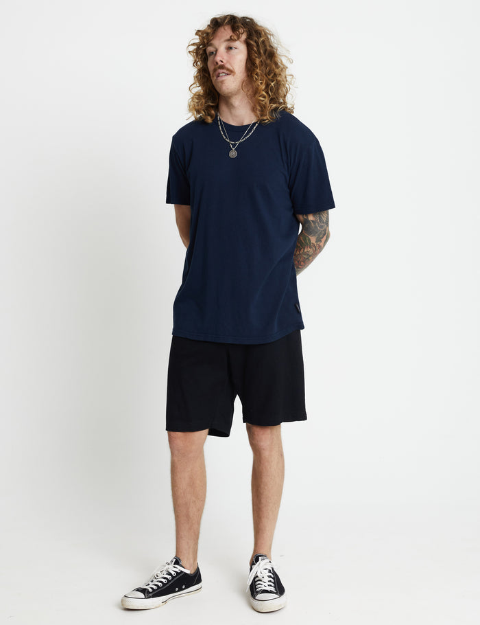 Hemp Tee - Navy