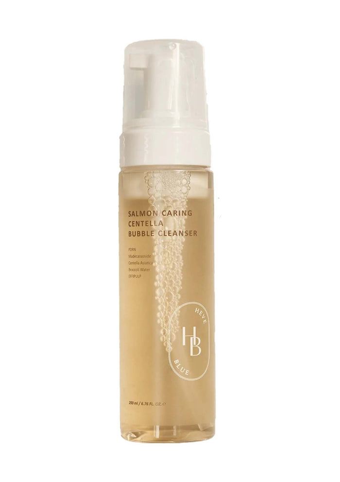 (BUY 1) HEVEBLUE SALMON CARING BUBBLE CLEANSER