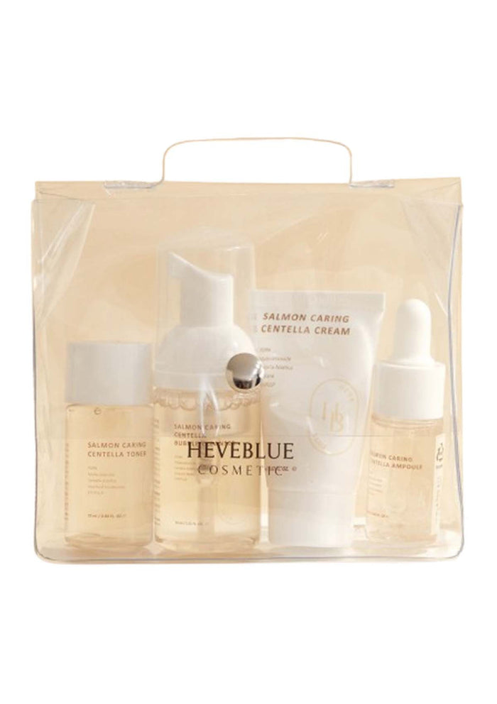 (BUY 1) HEVEBLUE SALMON CARING TRAVEL KIT