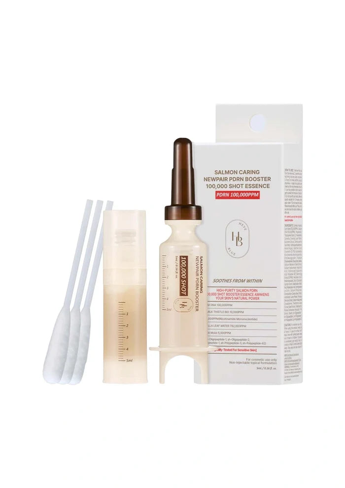 (BUY 1) HEVEBLUE SALMON PDRN BOOSTER SHOT ESSENCE