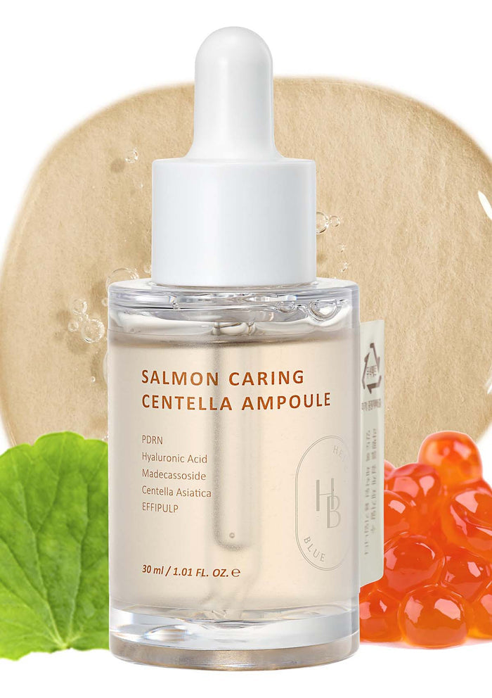 [HEVEBLUE] Salmon Caring Centella Ampoule 30ml