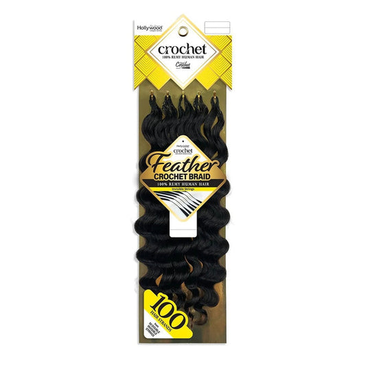 Hollywood Feather Crochet Braid Deep