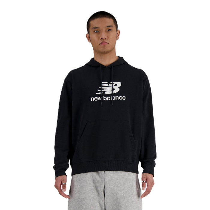 Hoodie New Balance Mta41501bk Hombre