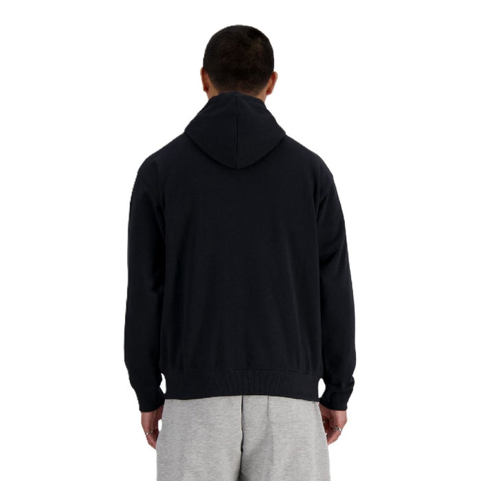 Hoodie New Balance Mta41501bk Hombre