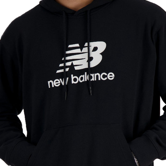 Hoodie New Balance Mta41501bk Hombre