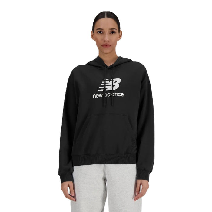 Hoodie New Balance Wta41504bk Mujer