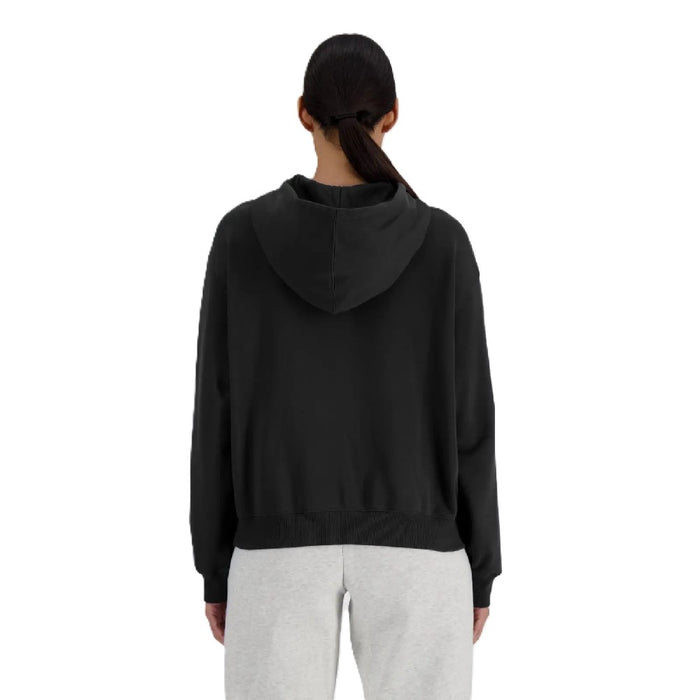 Hoodie New Balance Wta41504bk Mujer