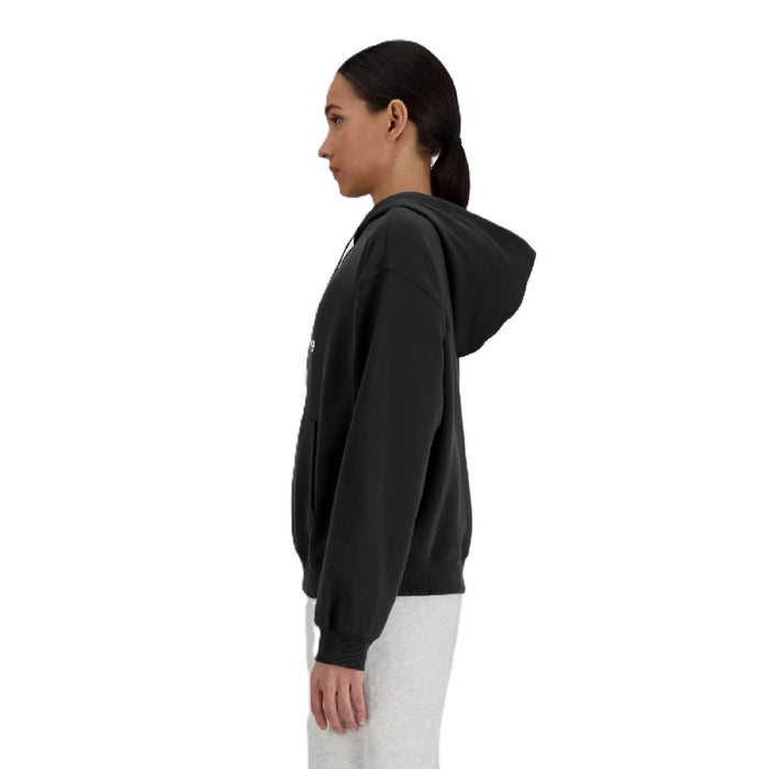Hoodie New Balance Wta41504bk Mujer