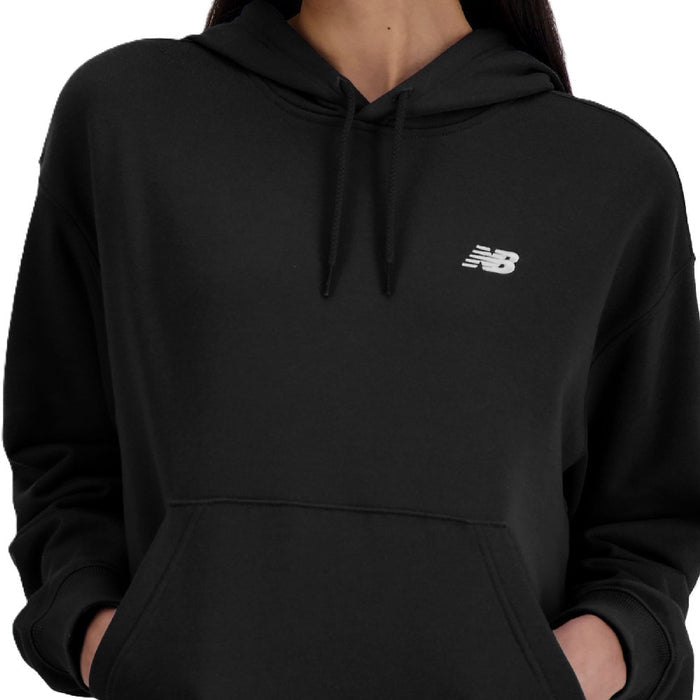 Hoodie New Balance Wta41507bk Mujer