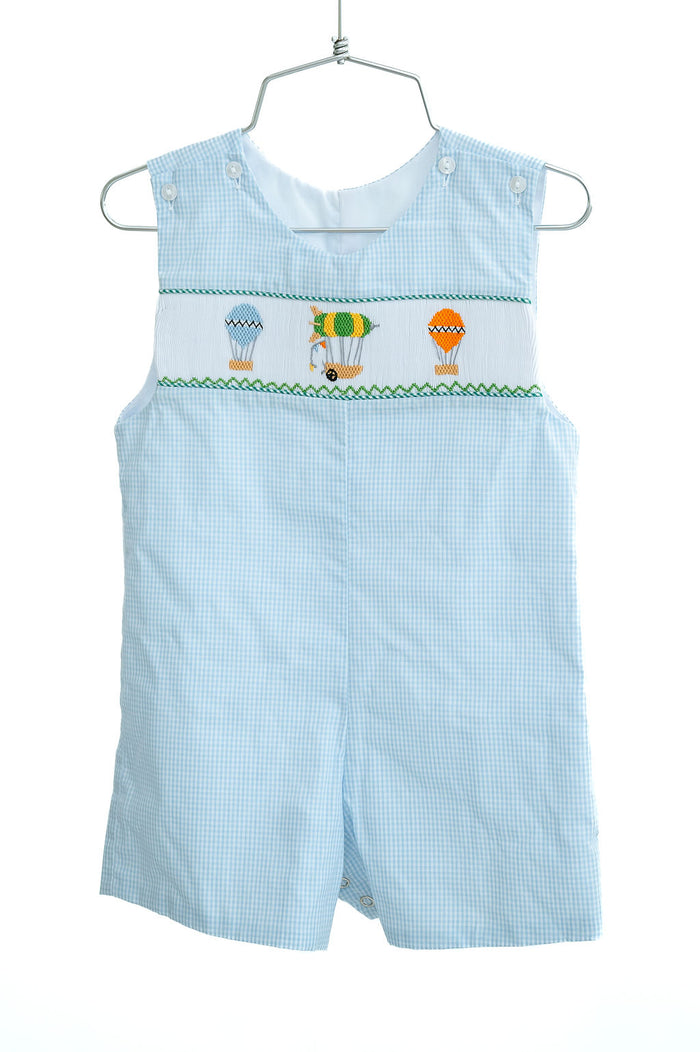 Hot Air Balloons Smocked Benjamin Jonjon