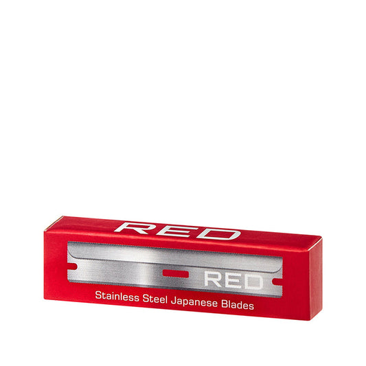 RED BEAUTY by KISS red box of stainless steel Japanese single edge razor blades for precision trimming