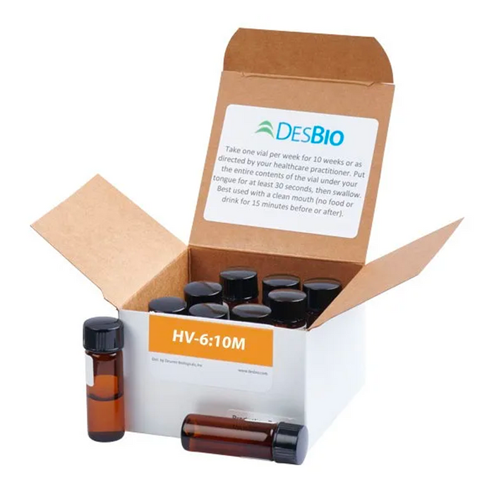 HV-6:10M (formerly HHV-6 Herpes 6 Series Symptom Relief Kit 10M) by DesBio