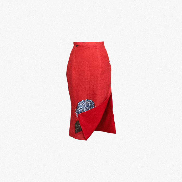 Idly Poov One Side Slit Skirt