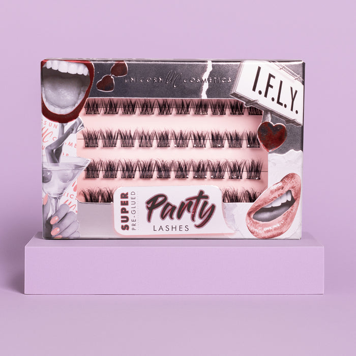 I.F.L.Y. Super Pre-Glued Party Lashes - Unicorn Cosmetics