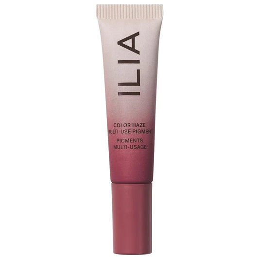 Ilia Color Haze Multi-Use Pigment beauty product in various shades, new in box, featuring colorful, blendable makeup for versatile looks.