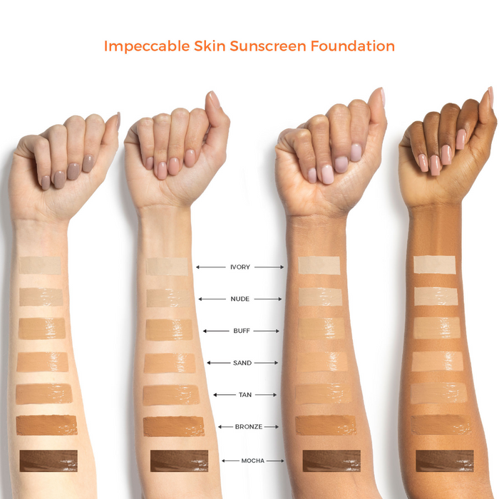 Suntegrity-Impeccable Skin SPF 30-Sun Care-ImpeccableSkinArmSwatch-The Detox Market |