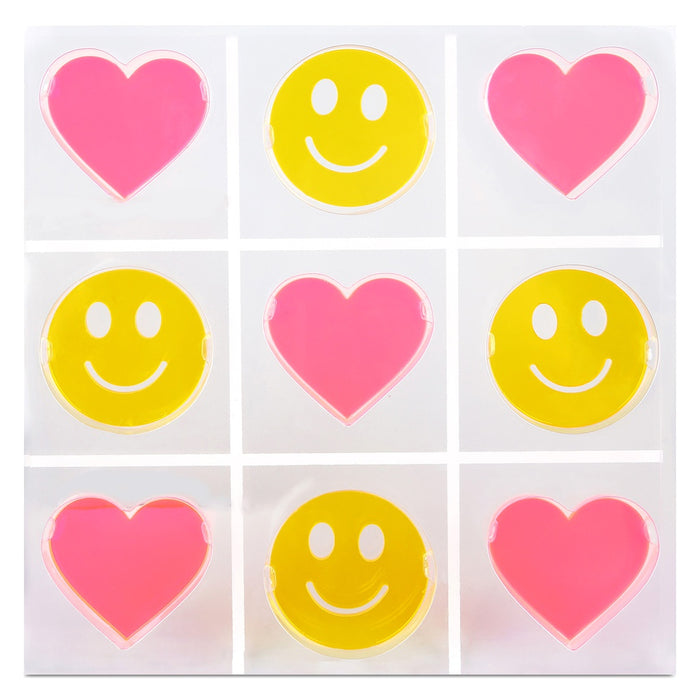 Iscream Happy Lucite Tic Tac Toe
