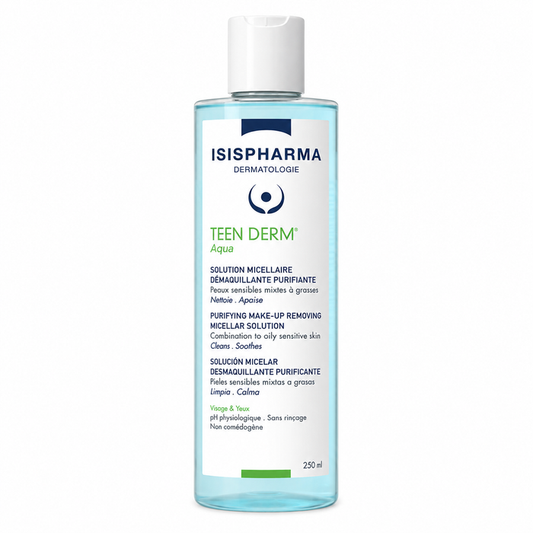 Isispharma Teen Derm Aqua Purifying Make-Up Removing Micellar Solution
