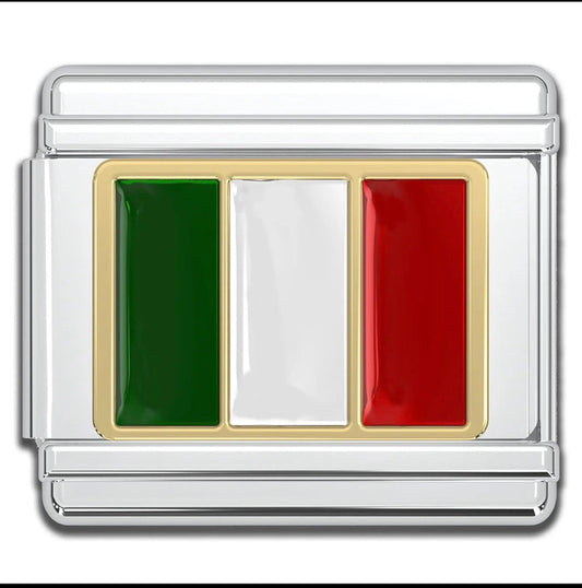 Italy Flag Charm