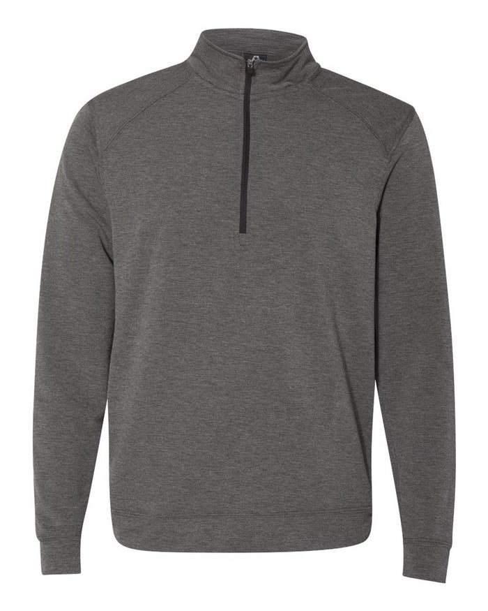 J AMERICA - CHARCOAL TRIBLEND- 1/4 ZIP PULLOVER  *