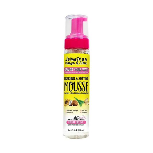 Jamaican Mango & Lime Braiding & Setting Mousse 8oz