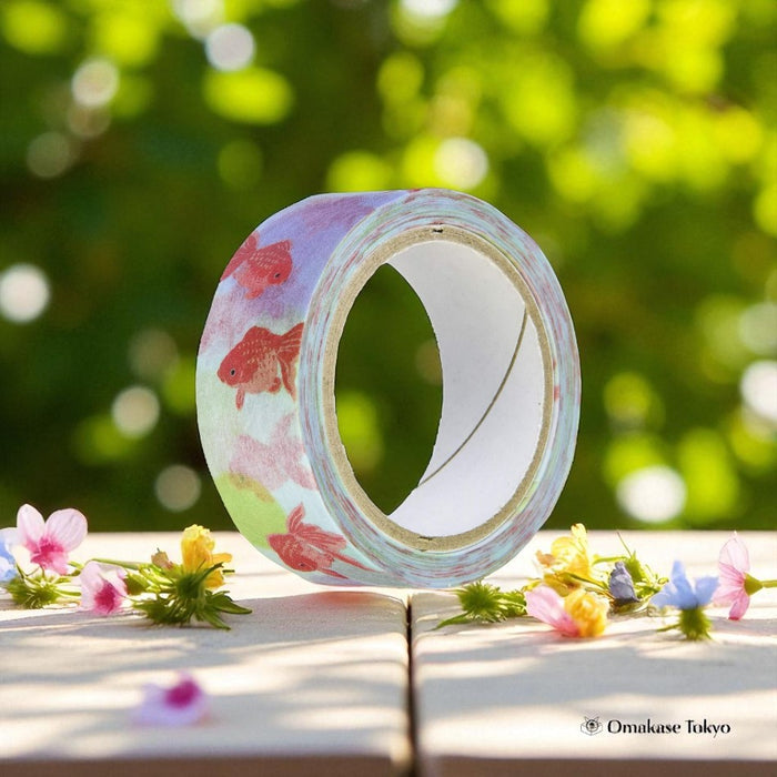 Japanese Washi Masking Tape Goldfish