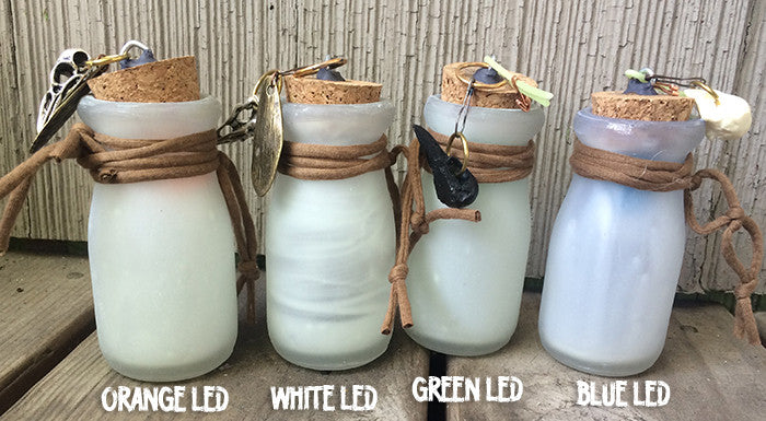 JAR LIGHT- GLOW IN THE DARK, LED