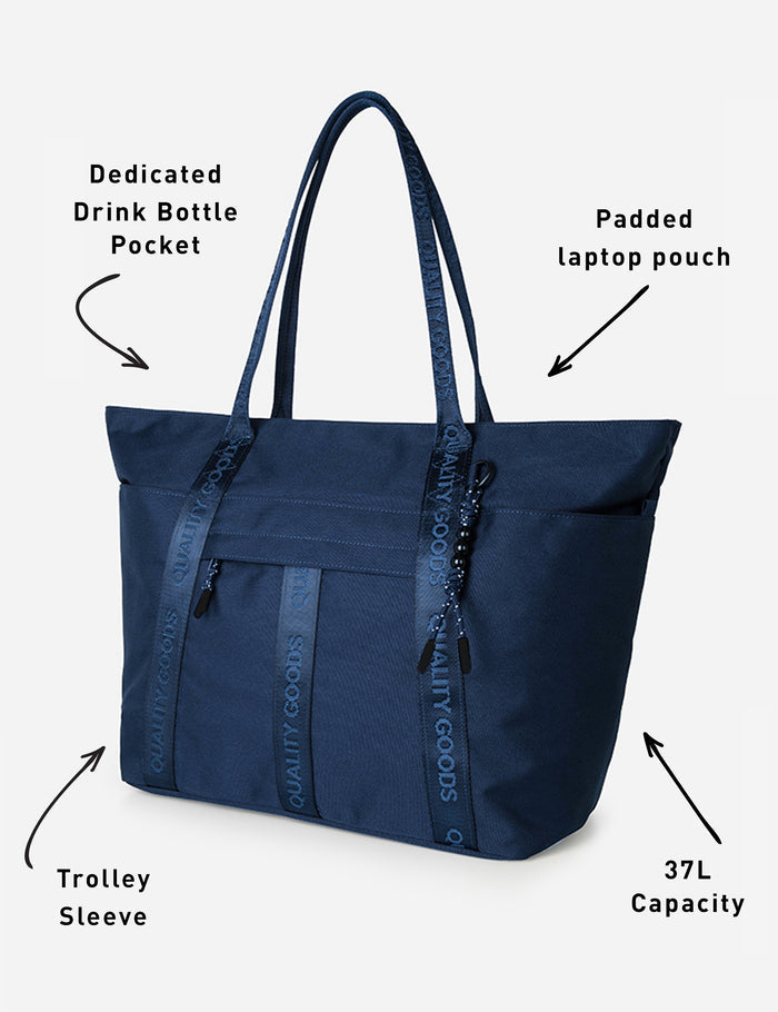 Jasper Tote - Navy