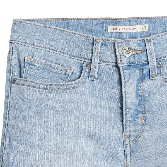 Jeans Levis 318 Shaping Wide Leg Mujer
