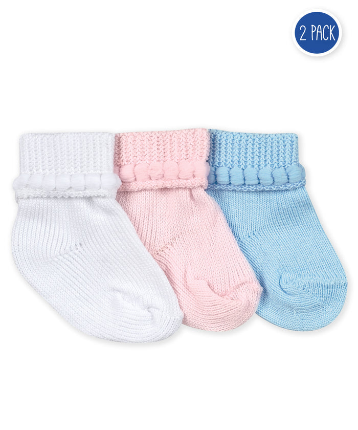Jefferies Bubble Baby Bootie-Blue