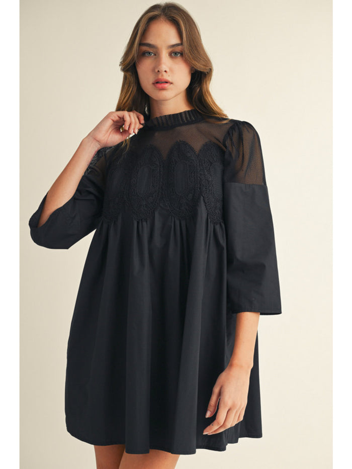 Jodifl Meadow Lace Babydoll Dress