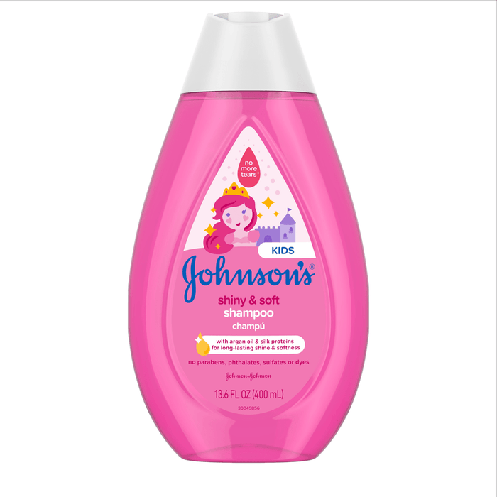 JOHNSONS Kids Shiny & Soft Shampoo شامبو جونسن للمعان ونعومة الشعر للاطفال