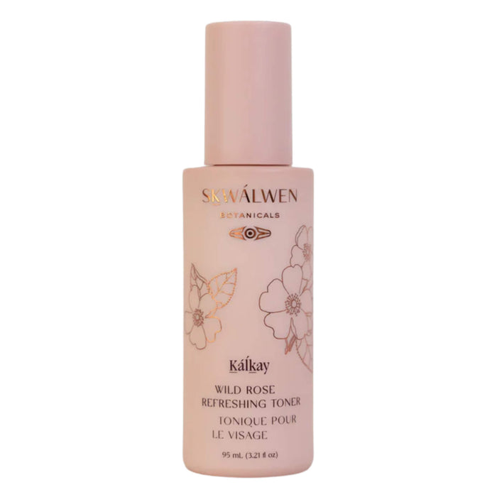 Bottle of Skwalwen Botanicals Kalkáy Wild Rose Refreshing Toner 95ml (3.21 fl. oz)
