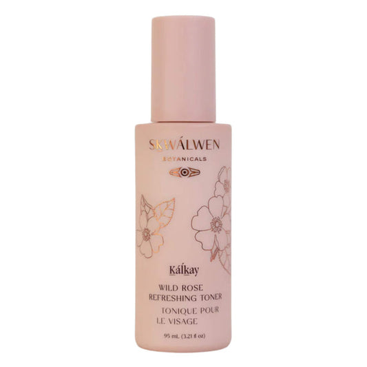 Bottle of Skwalwen Botanicals Kalkáy Wild Rose Refreshing Toner 95ml (3.21 fl. oz)