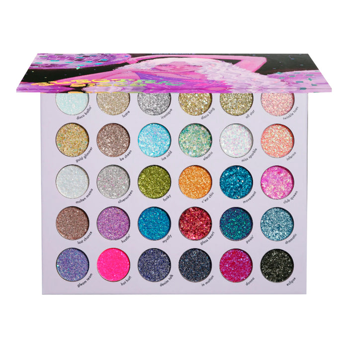 Kara Beauty Electric Disco Pressed Glitter Palette 30 Colors