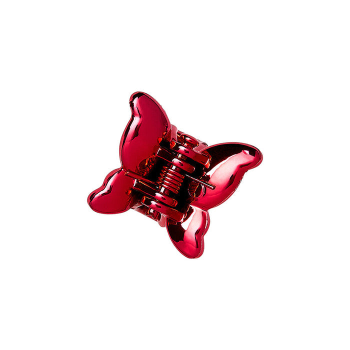 Kids Chrome Butterfly Claw Clip 18pc #Pn26