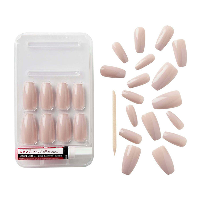Kiss Gold Finger Gel Glam Color [Magnolia] #Gc13