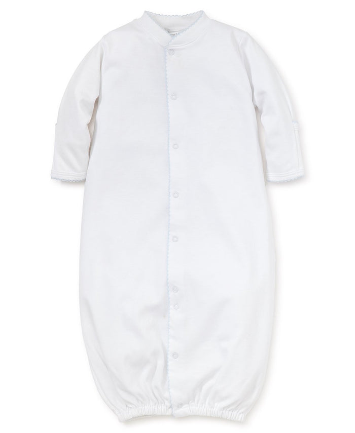 Kissy Kissy Basic Convertible Gown-White/Blue
