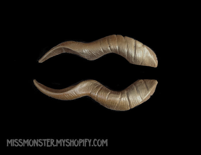 KUDU HORN BARRETTES