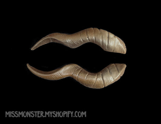 KUDU HORN BARRETTES